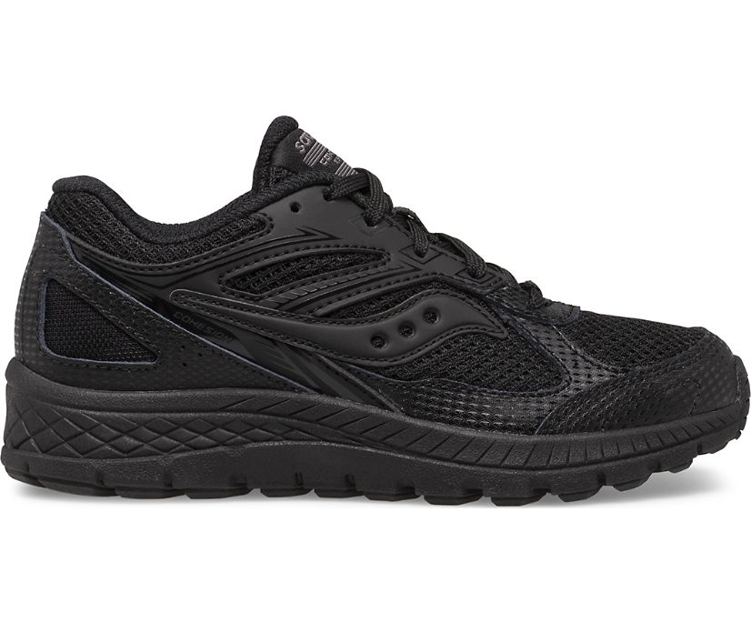 Tenis Saucony Cohesion 14 Encaje Niños Negros | México 842PJJQ
